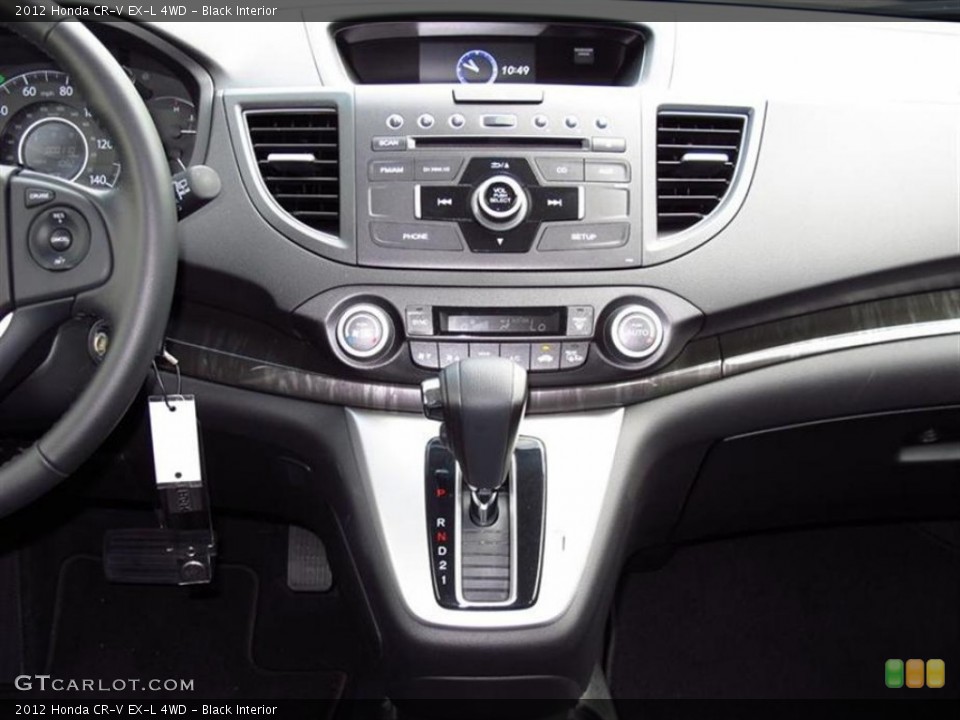 Black Interior Controls for the 2012 Honda CR-V EX-L 4WD #67944650