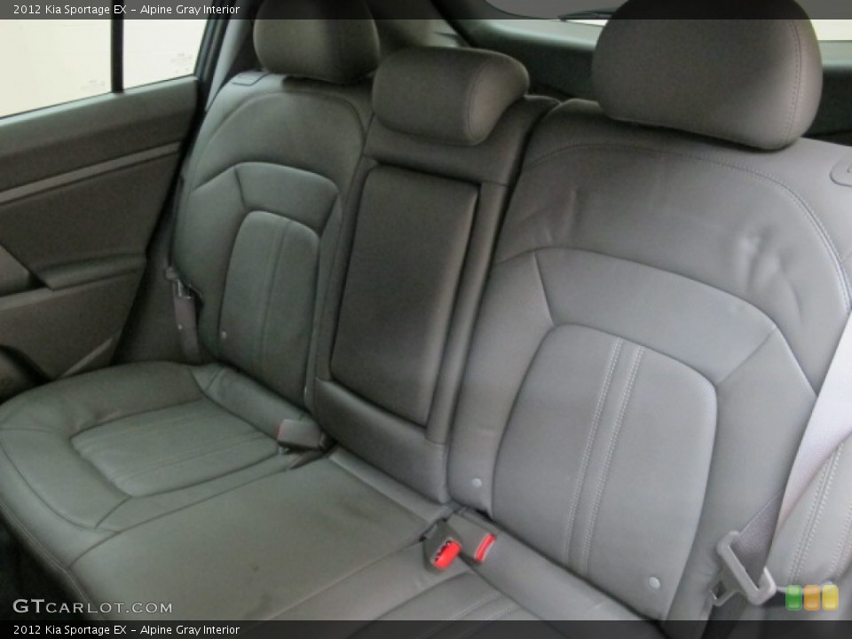 Alpine Gray Interior Rear Seat for the 2012 Kia Sportage EX #67945097
