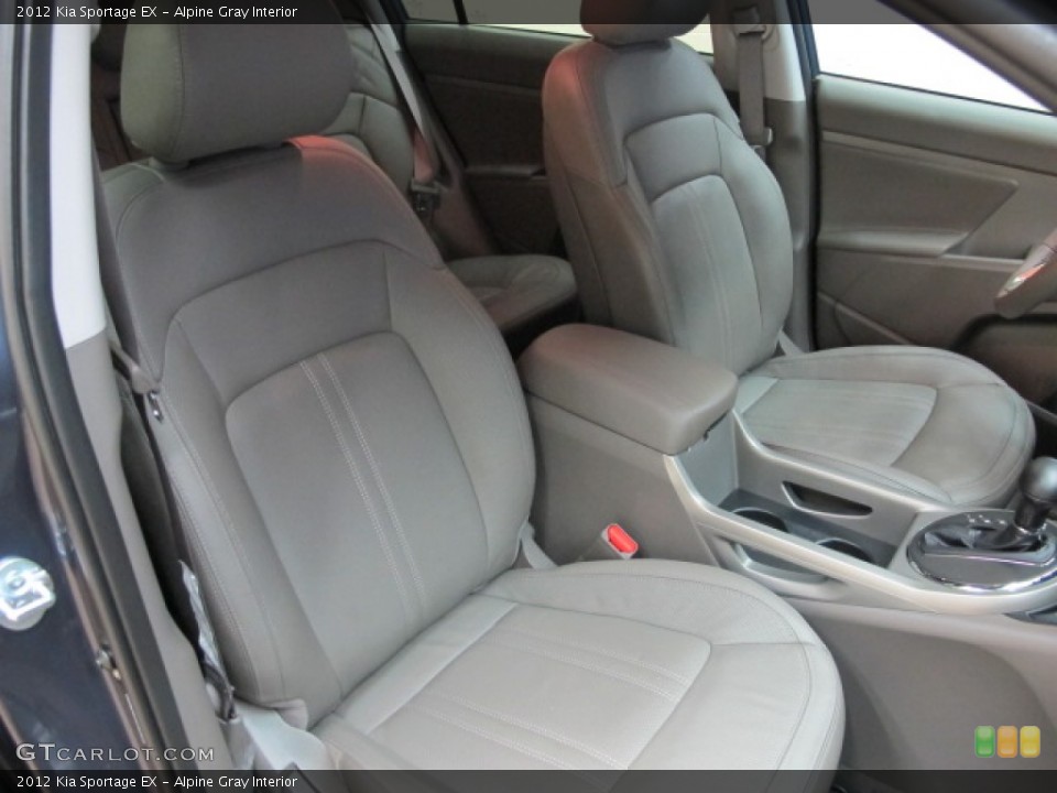 Alpine Gray Interior Front Seat for the 2012 Kia Sportage EX #67945130