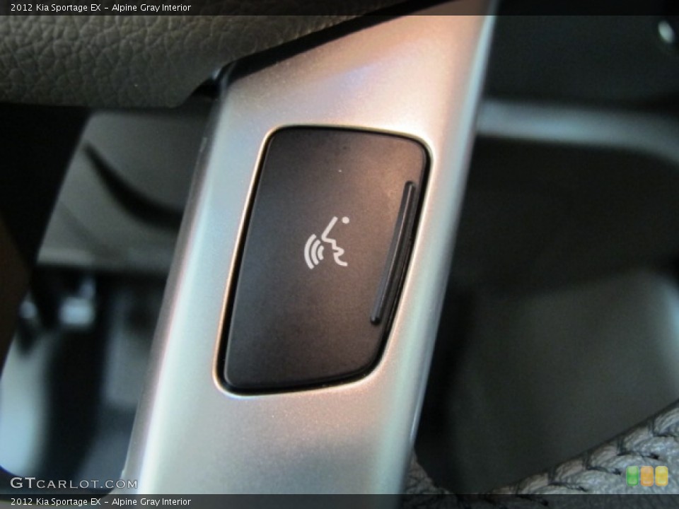 Alpine Gray Interior Controls for the 2012 Kia Sportage EX #67945262