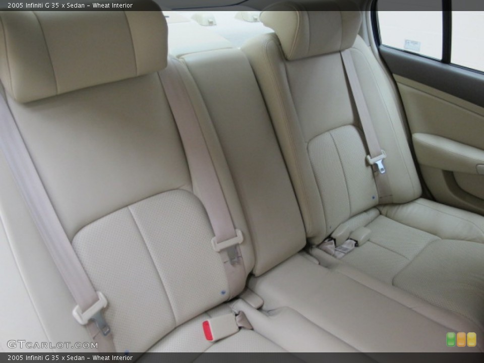 Wheat Interior Photo for the 2005 Infiniti G 35 x Sedan #67946243