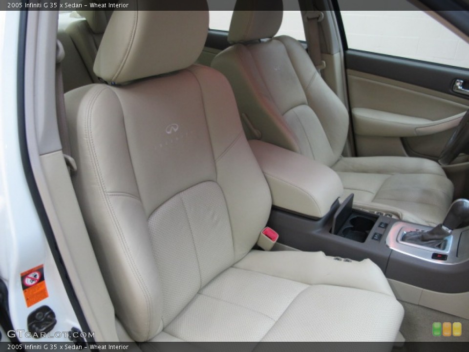 Wheat 2005 Infiniti G Interiors