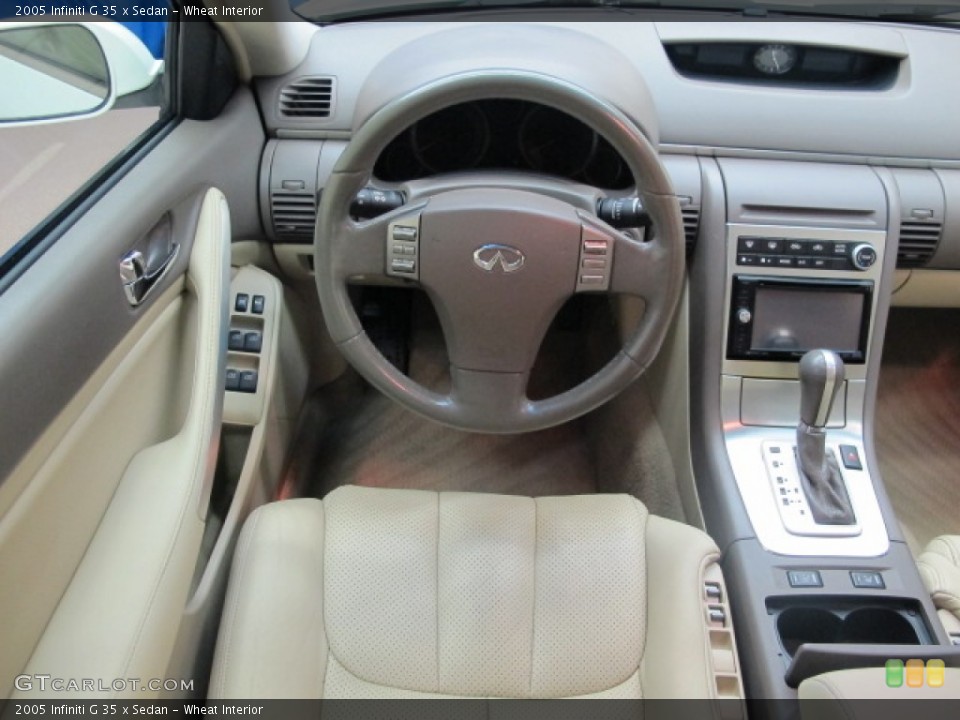 Wheat Interior Dashboard for the 2005 Infiniti G 35 x Sedan #67946267