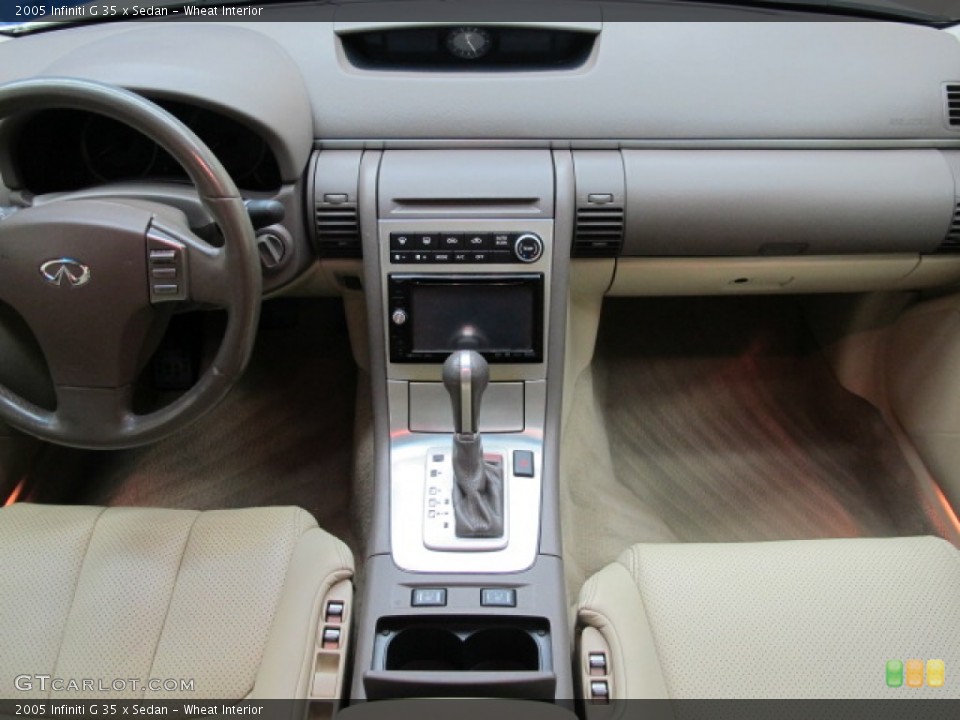 Wheat Interior Dashboard for the 2005 Infiniti G 35 x Sedan #67946276