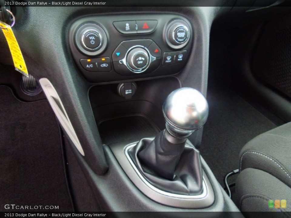 Black/Light Diesel Gray Interior Transmission for the 2013 Dodge Dart Rallye #67947518