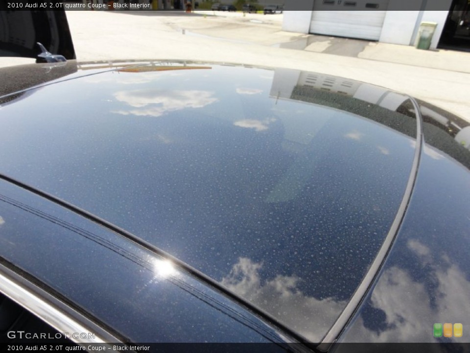 Black Interior Sunroof for the 2010 Audi A5 2.0T quattro Coupe #67951981
