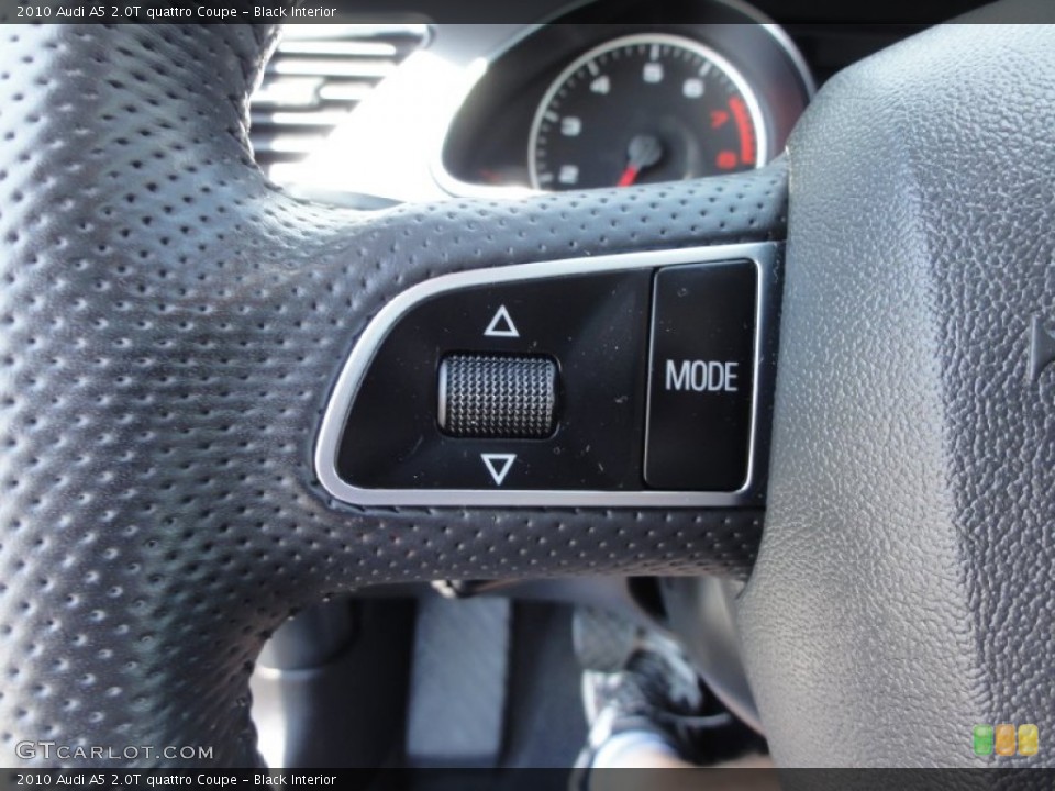 Black Interior Controls for the 2010 Audi A5 2.0T quattro Coupe #67952150