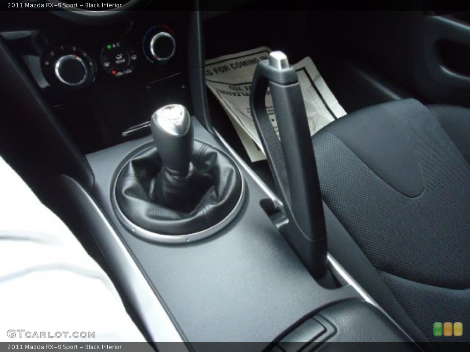 Black Interior Transmission for the 2011 Mazda RX-8 Sport #67952672