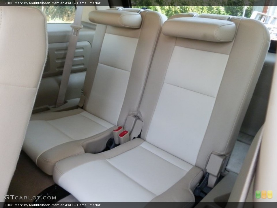Camel Interior Rear Seat for the 2008 Mercury Mountaineer Premier AWD #67954826