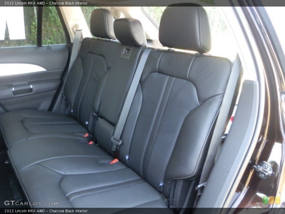 Charcoal Black Interior Rear Seat for the 2013 Lincoln MKX AWD #67954922