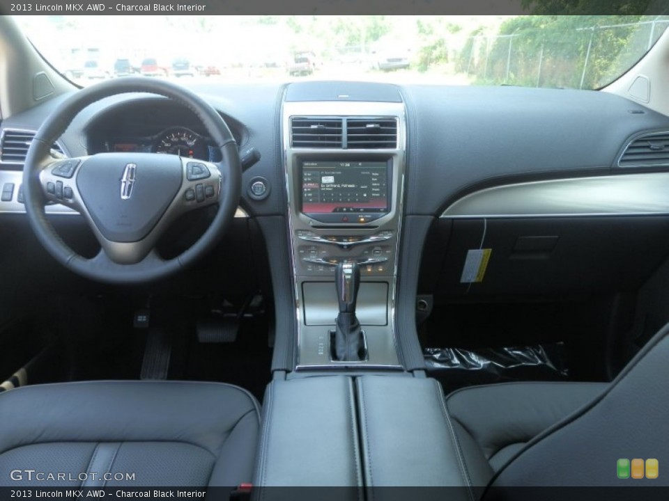 Charcoal Black Interior Dashboard for the 2013 Lincoln MKX AWD #67954931