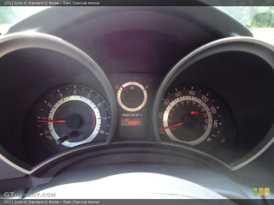 Dark Charcoal Interior Gauges for the 2011 Scion tC  #67956347