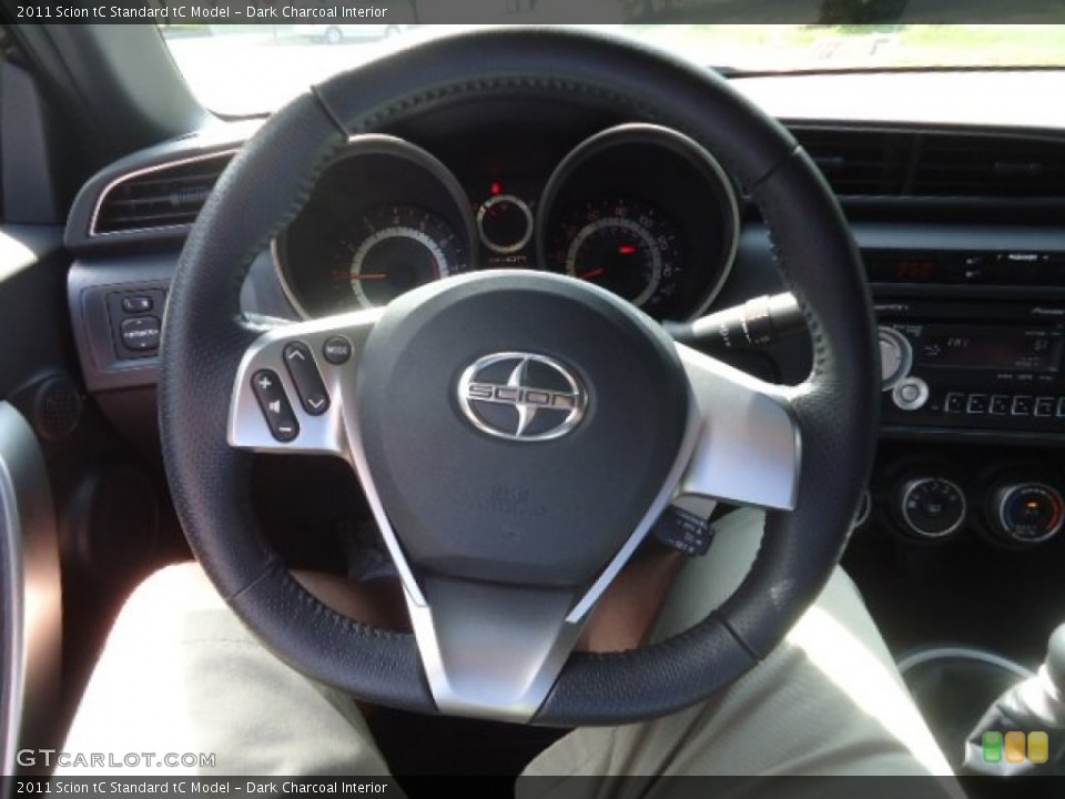 Dark Charcoal Interior Steering Wheel for the 2011 Scion tC  #67956350