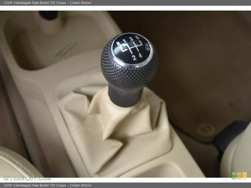 Cream Interior Transmission for the 2006 Volkswagen New Beetle TDI Coupe #67957217