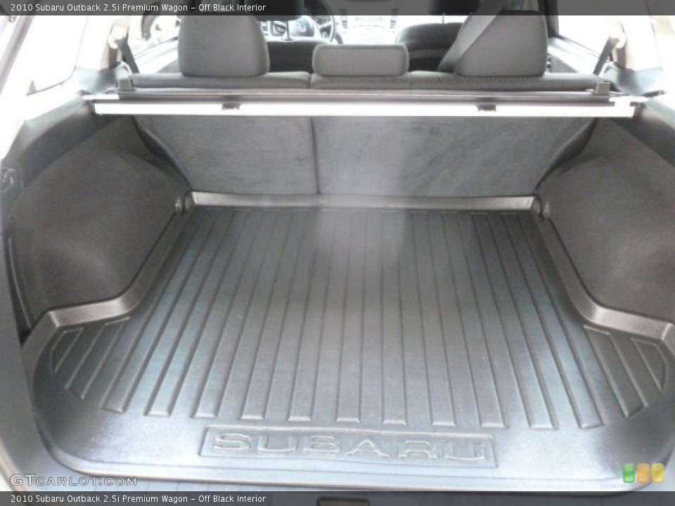 Off Black Interior Trunk for the 2010 Subaru Outback 2.5i Premium Wagon #67957220