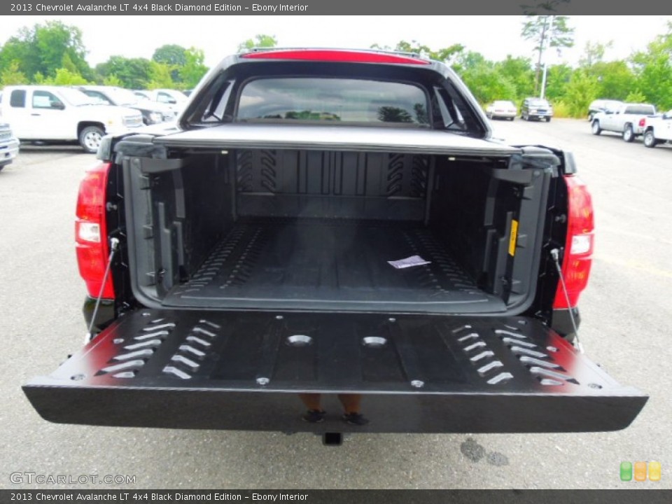 Ebony Interior Trunk for the 2013 Chevrolet Avalanche LT 4x4 Black Diamond Edition #67957931