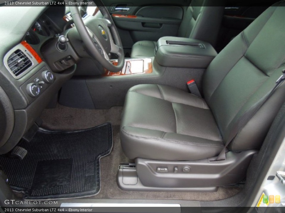 Ebony Interior Photo for the 2013 Chevrolet Suburban LTZ 4x4 #67958243