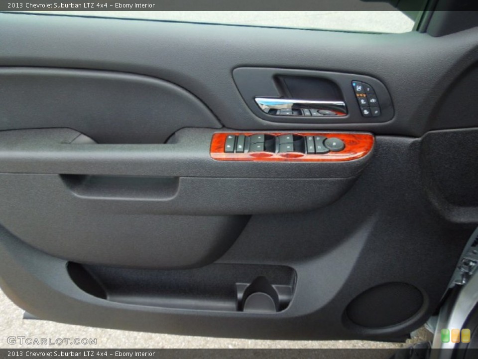 Ebony Interior Door Panel for the 2013 Chevrolet Suburban LTZ 4x4 #67958249