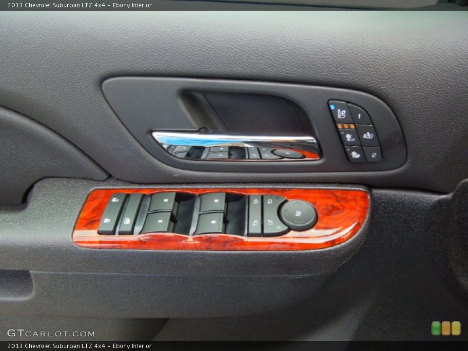Ebony Interior Controls for the 2013 Chevrolet Suburban LTZ 4x4 #67958252