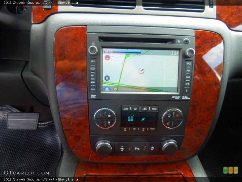 Ebony Interior Controls for the 2013 Chevrolet Suburban LTZ 4x4 #67958261