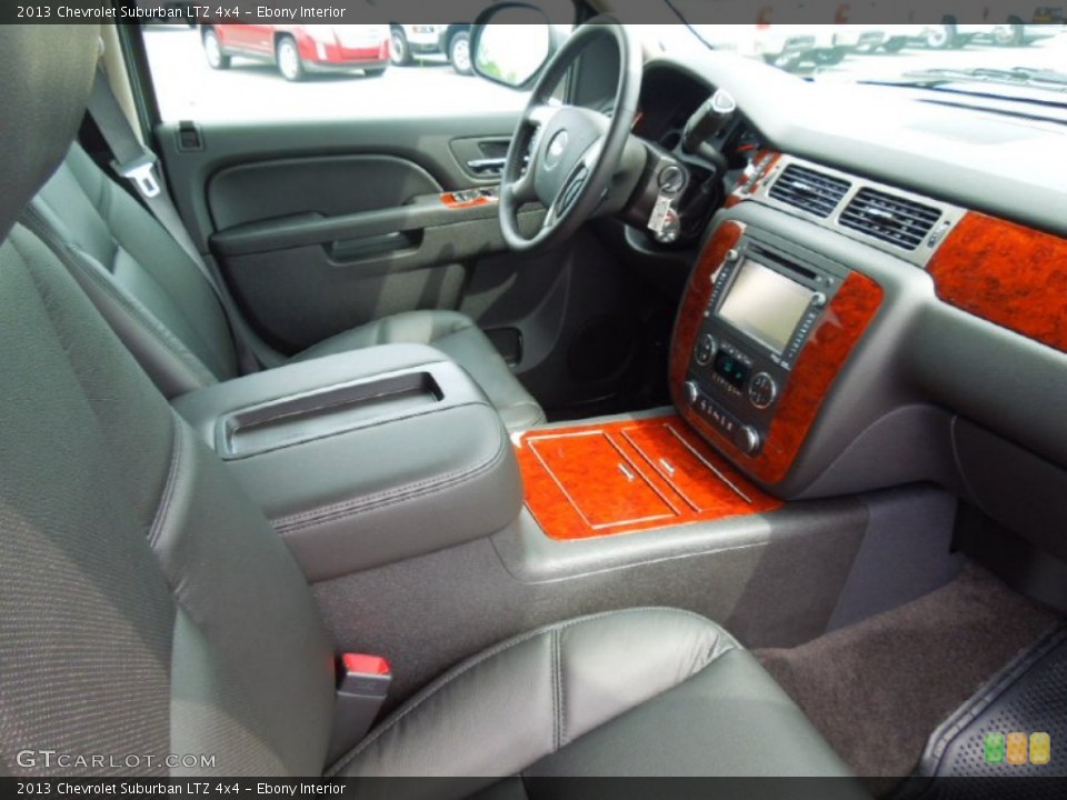 Ebony Interior Photo for the 2013 Chevrolet Suburban LTZ 4x4 #67958291