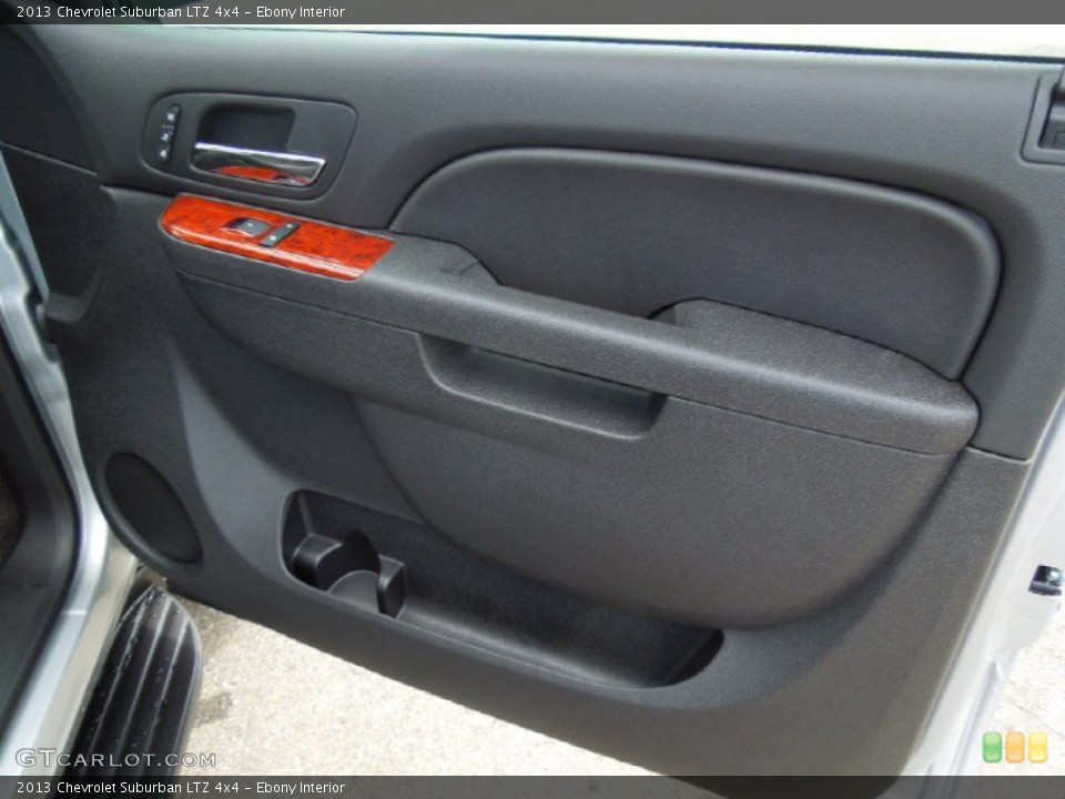 Ebony Interior Door Panel for the 2013 Chevrolet Suburban LTZ 4x4 #67958294