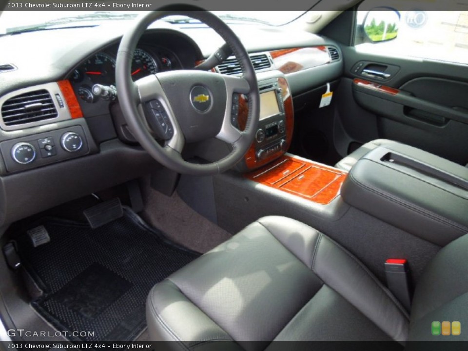 Ebony Interior Prime Interior for the 2013 Chevrolet Suburban LTZ 4x4 #67958306