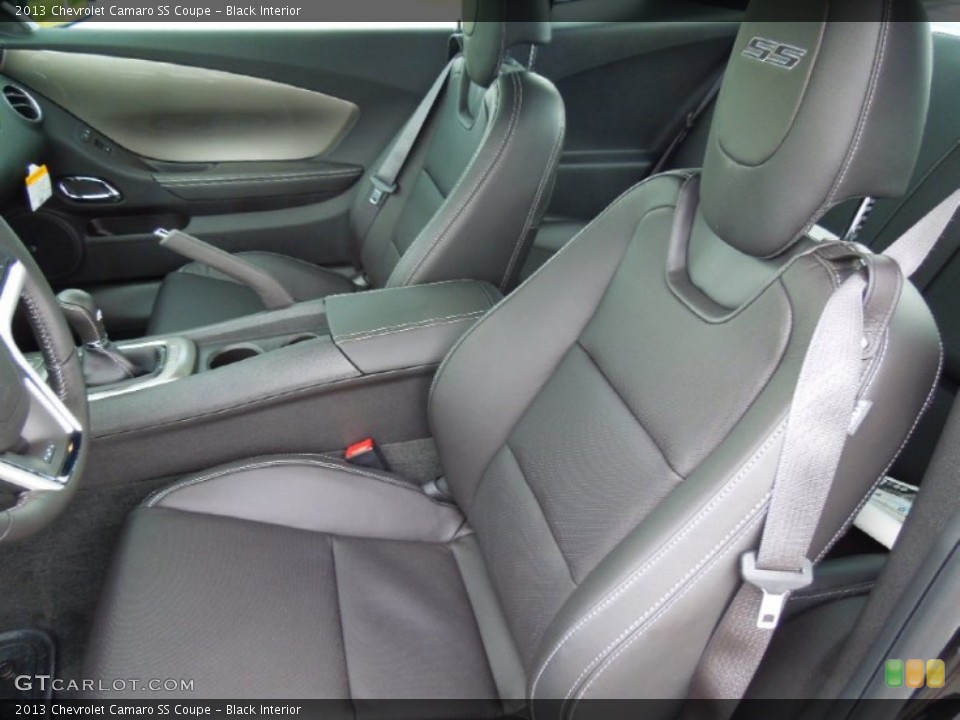 Black Interior Front Seat for the 2013 Chevrolet Camaro SS Coupe #67958414