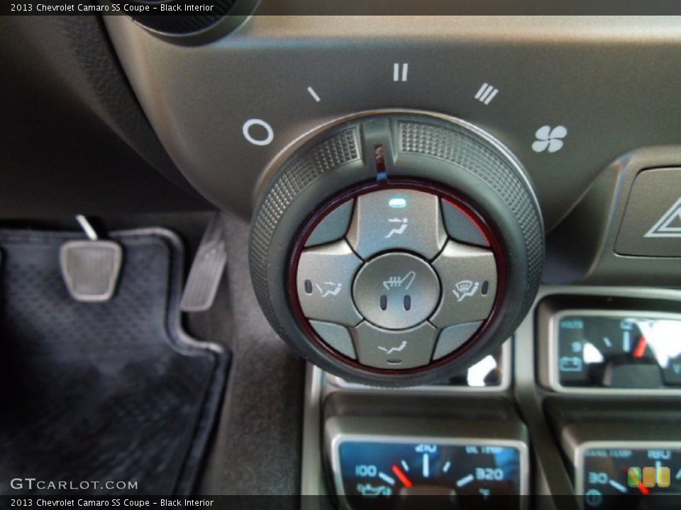 Black Interior Controls for the 2013 Chevrolet Camaro SS Coupe #67958426