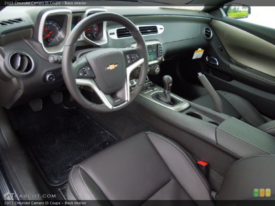 Black Interior Prime Interior for the 2013 Chevrolet Camaro SS Coupe #67958468