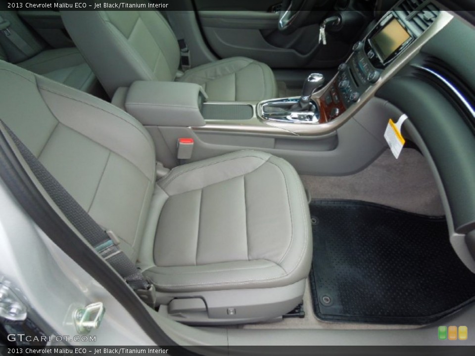 Jet Black/Titanium Interior Photo for the 2013 Chevrolet Malibu ECO #67958615