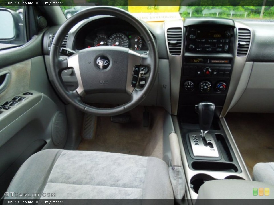 Gray Interior Dashboard for the 2005 Kia Sorento LX #67958921