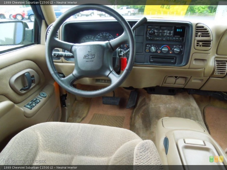 Neutral Interior Dashboard for the 1999 Chevrolet Suburban C1500 LS #67959143