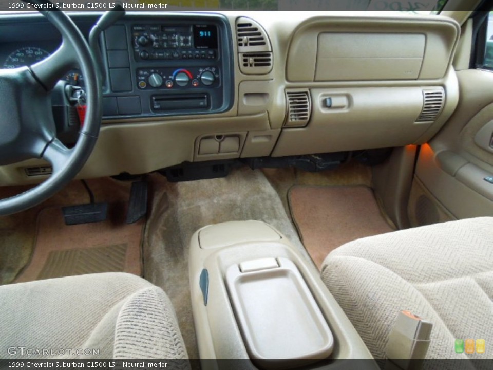 Neutral Interior Dashboard for the 1999 Chevrolet Suburban C1500 LS #67959146