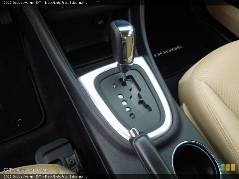 Black/Light Frost Beige Interior Transmission for the 2012 Dodge Avenger SXT #67959656