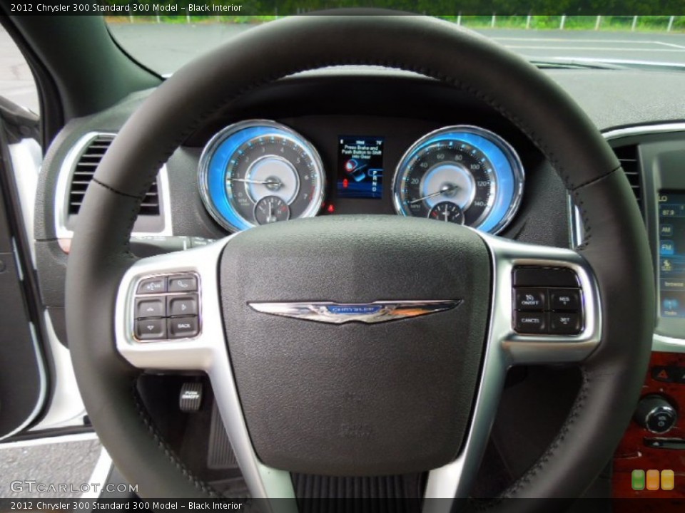 Black Interior Steering Wheel for the 2012 Chrysler 300  #67959740