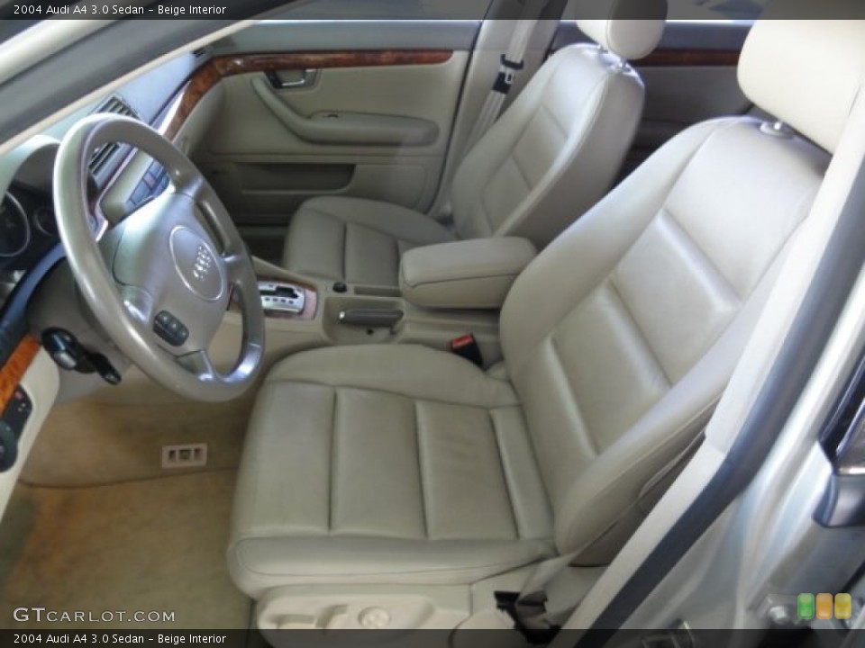 Beige Interior Photo for the 2004 Audi A4 3.0 Sedan #67962994