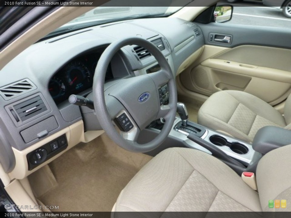 Medium Light Stone Interior Prime Interior for the 2010 Ford Fusion SE #67964647