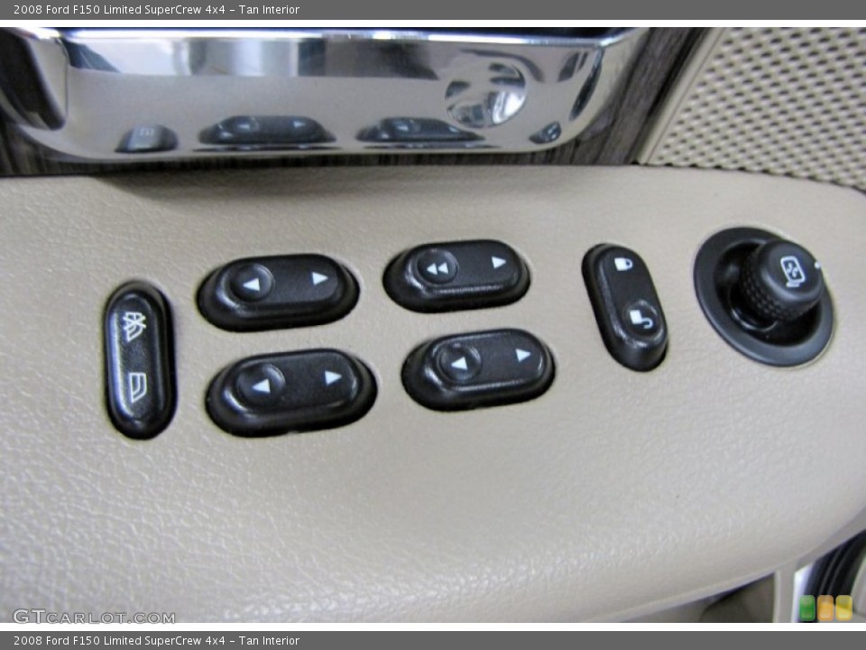 Tan Interior Controls for the 2008 Ford F150 Limited SuperCrew 4x4 #67966060
