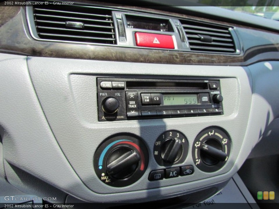 Gray Interior Controls for the 2002 Mitsubishi Lancer ES #67967536
