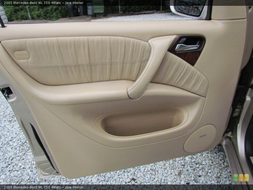 Java Interior Door Panel for the 2003 Mercedes-Benz ML 350 4Matic #67967764