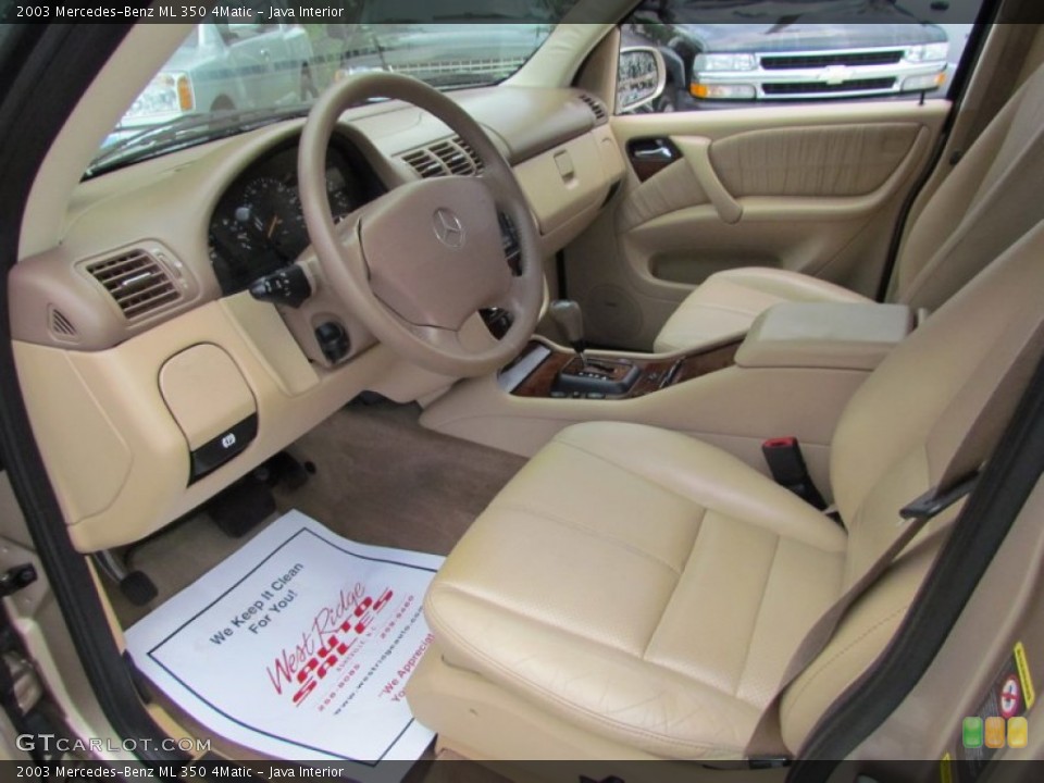 Java Interior Prime Interior for the 2003 Mercedes-Benz ML 350 4Matic #67967773