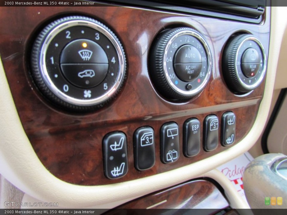 Java Interior Controls for the 2003 Mercedes-Benz ML 350 4Matic #67967818