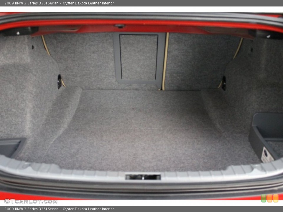 Oyster Dakota Leather Interior Trunk for the 2009 BMW 3 Series 335i Sedan #67968130