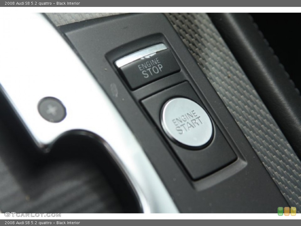 Black Interior Controls for the 2008 Audi S8 5.2 quattro #67968964
