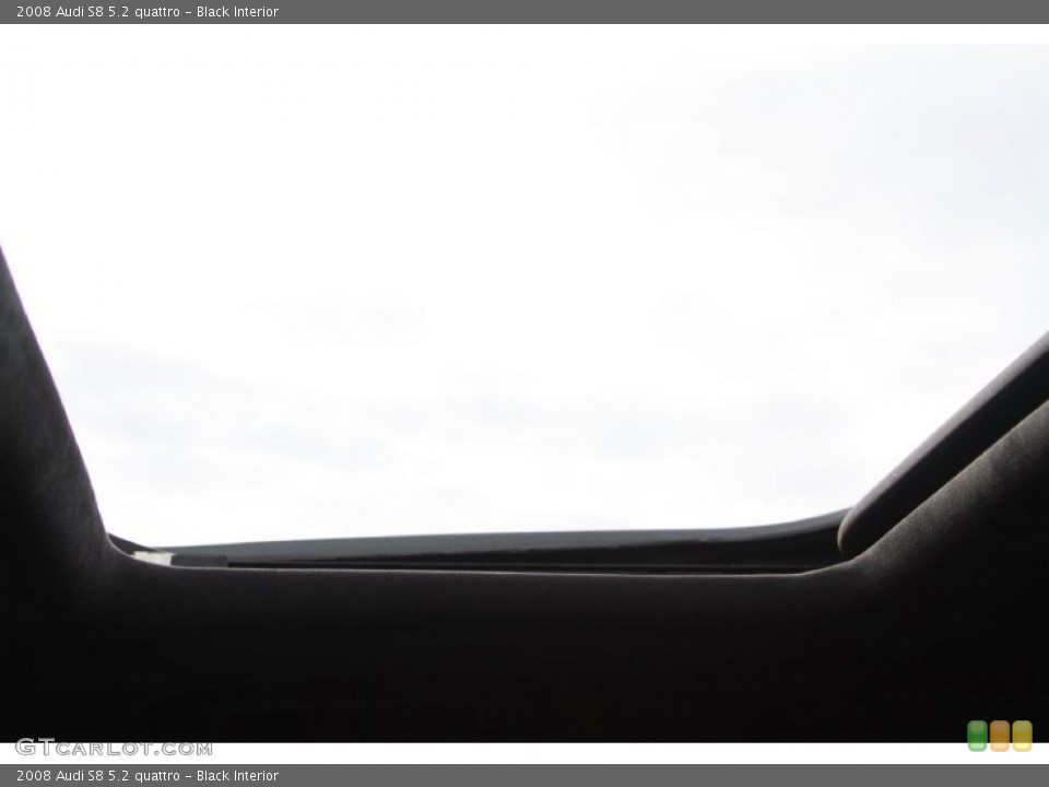 Black Interior Sunroof for the 2008 Audi S8 5.2 quattro #67969045