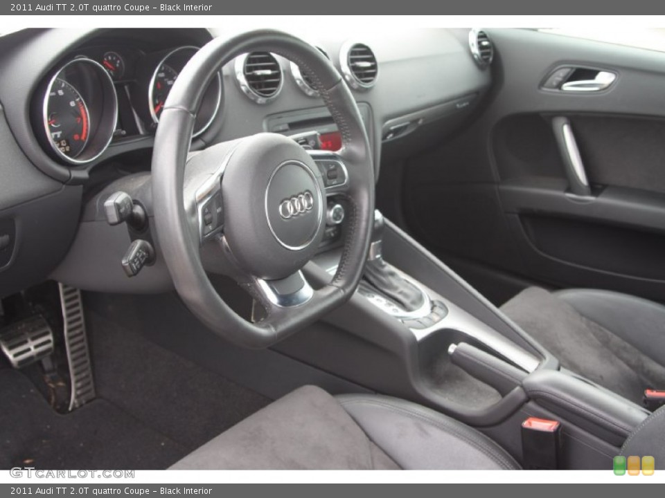 Black Interior Photo for the 2011 Audi TT 2.0T quattro Coupe #67969672