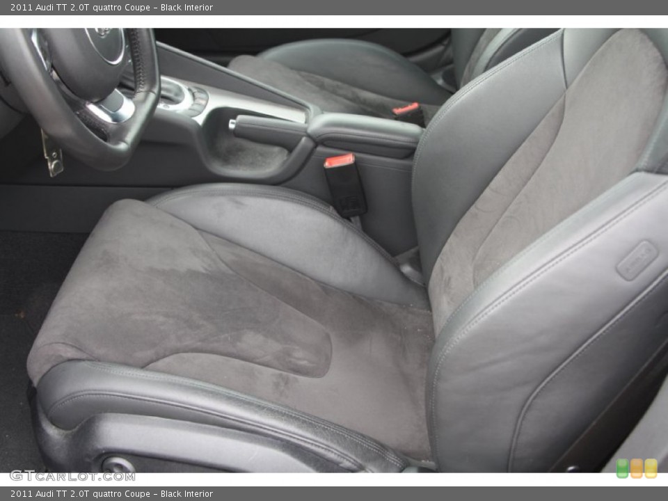 Black Interior Front Seat for the 2011 Audi TT 2.0T quattro Coupe #67969681