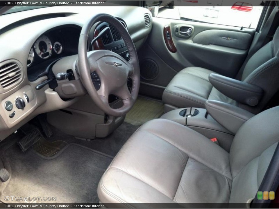 Sandstone Interior Prime Interior for the 2002 Chrysler Town & Country Limited #67972120
