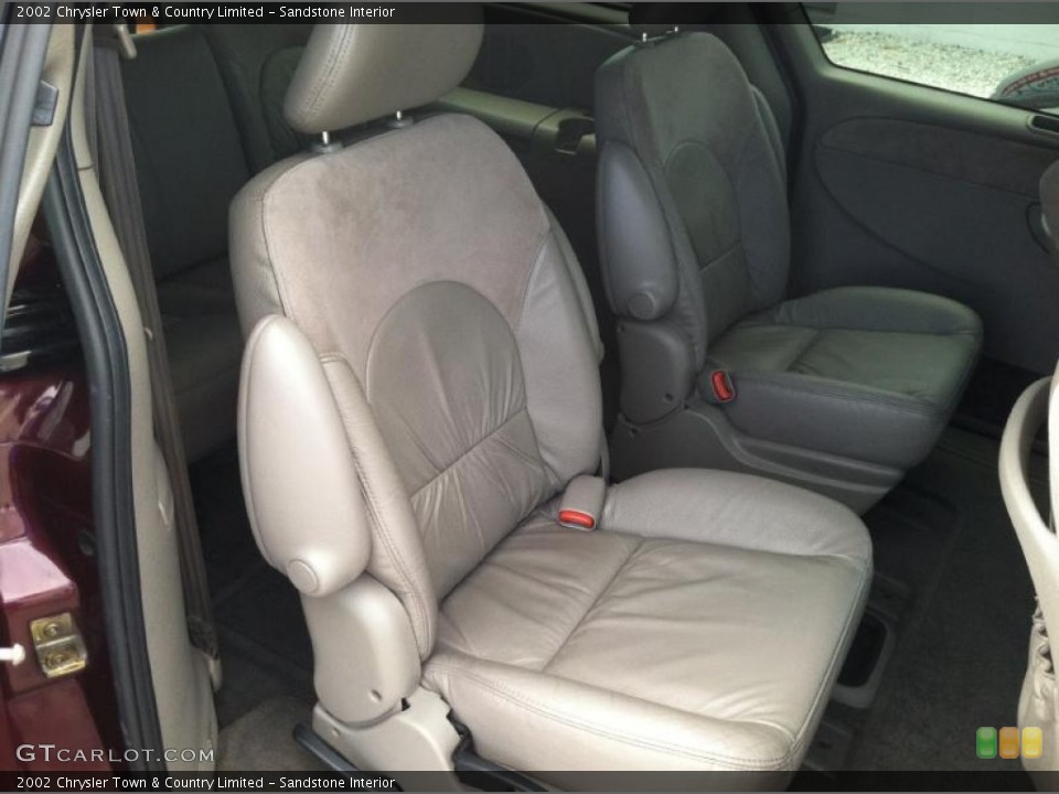 Sandstone Interior Rear Seat for the 2002 Chrysler Town & Country Limited #67972178